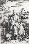 Albrecht Durer The Madonna with the Monkey oil painting